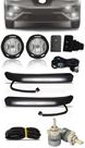 Kit Farol de Milha Neblina + Kit LED DRL Luz Diurna Toyota Etios 2017 Em Diante + Kit LED Kit Farol de Milha Neblina + Kit LED DRL Luz Diurna Toyota Etios 2017 Em Diante + Kit LED