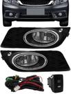 Kit Farol de Milha Neblina New Civic 2012 2013 2014 Botão Painel