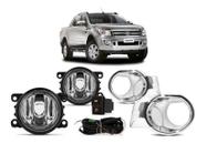 Kit Farol De Milha Neblina Ranger 2012 A 2015 Botão Original