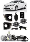 Kit Farol de Milha Neblina Toyota Corolla 2015 2016 2017 + Kit Lâmpada Super LED 6000K
