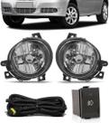 Kit Farol de Milha Neblina Vw Gol Parati Saveiro G4 - Botão Painel Kit Farol de Milha Neblina Vw Gol Parati Saveiro G4 - Botão Painel