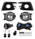 Kit Farol de Milha Neblina Vw Gol Voyage G7 2017 2018