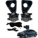 Kit Farol de Milha New City Sedan A partir de 2025 Botão Modelo Original Shocklight - SL-112511LED