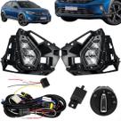 Kit Farol de Milha Nivus 2021 a 2025 com Módulo LED e Botão Original VW Kit Farol de Milha Nivus 2021 a 2025 com Módulo LED e Botão Original VW
