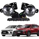 Kit Farol de Milha Novo Onix/Tracker A partir de 2026 Botão Mod Original Shocklight - SL-043710LED