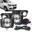 Kit farol de milha Palio Fire Economy 2007 a 2016 molduras botão modelo alternativo
