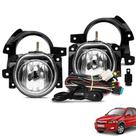 Kit Farol de Milha Palio Strada Trekking 2012 a 2020 Botão Alternativo