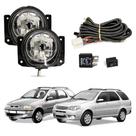 Kit Farol de Milha Palio Weekend G2 G3 2001 a 2012 Auxiliar Neblina