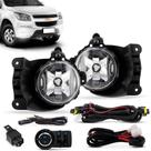 Kit Farol de Milha S10 Spin TrailBlazer 2017 a 2023 Botão Modelo Original
