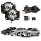 Kit Farol de Milha Siena G2 G3 G4 2001 a 2012 Auxiliar Neblina