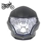 Kit Farol Dianteiro CG 150 Titan Flex 2011 Cinza Acabamento Liso 4 Peças