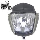 Kit Farol Dianteiro CG 160 Fan 2015 2016 Cinza Tornado Acabamento Liso 4 Peças