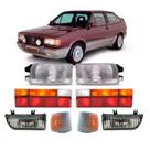 Kit Farol Gol Quadrado 1991 92 93 94 1995 + Pisca + Lanterna