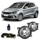 Kit Farol Milha Auxiliar Argo 2017 2018 2016 2017 2018 Botão Modelo Universal
