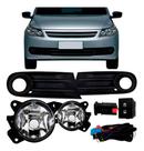 Kit Farol Milha Auxiliar Gol G5 2009 A 2012 Moldura Novo