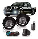 Kit Farol Milha Auxiliar Neblina Frontier 2014 2015 2016