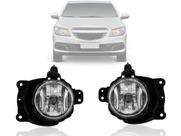 Kit farol milha auxiliar neblina onix spin cobalt s10 dir/esq fun106 fun107