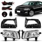 Kit Farol Milha Auxiliar Polo 2018 2019 2020 Led (DRL)