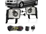 Kit farol milha chevrolet corsa 2003 a 2012 vidro - ai completo