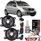 Kit Farol Milha Citroen C3 2009 a 2013 Super Led 2d
