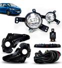 Kit Farol Milha Com Grade Onix 2020 2021 2022 2023