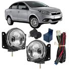 Kit farol milha fiat grand siena 2013 a 2020 Kit farol milha fiat grand siena 2013 a 2020