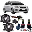 Kit FAROL MILHA FORD FOCUS 2009 a 2013 e SUPER BRANCA LED VD