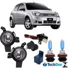 Kit FAROL MILHA FORD KA 2007 a 2011 Super Branca