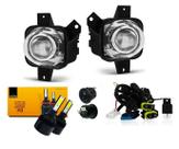 Kit farol milha gol 1999/02 ld/le + super led h3