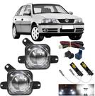 Kit Farol Milha GOL G3 1999 00 01 2002 2003 2004 2005 e Led