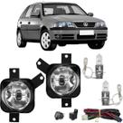 Kit farol milha gol g3 1999 2000 01 02 03 04 05 + lâmpadas