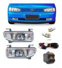 Kit Farol Milha Gol Parati Sav G2 Bola Bt Original + Cortesia