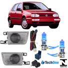 Kit farol milha golf alemao 1992 a 1995 vidro e super branca