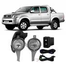 Kit Farol Milha Hilux 2005/2008 Botão Modelo Original