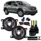 KIT Farol Milha Honda Crv 2012 a 2015 Super Led