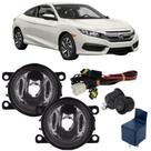 KIT Farol Milha Honda New Civic 2015 a 2021