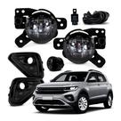 Kit Farol Milha LED T-Cross 200 TSI/Confortline A partir de 2025 Botão Orig. Shocklight - SL-263310LED