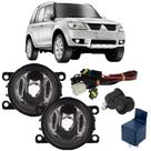 Kit farol milha mitsubishi pajero 2007 a 2015 nc