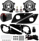 Kit Farol Milha Neblina Novo Polo Track 2023 em Diante ShockLight + Kit Lâmpada Super LED 6000K