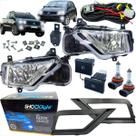 Kit farol milha neblina volkswagen saveiro gol e voyage g7 g8 de 2017 à 2022 botão modelo original Kit farol milha neblina volkswagen saveiro gol e voyage g7 g8 de 2017 à 2022 botão modelo original