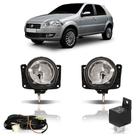 Kit Farol Milha Palio 2010 A 2011 Siena G4 2008 A 2009 Botão Universal Kit Farol Milha Palio 2010 A 2011 Siena G4 2008 A 2009 Botão Universal
