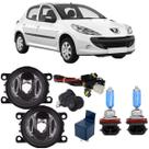 Kit farol milha peugeot 207 2007 a 2014s branca Kit farol milha peugeot 207 2007 a 2014s branca