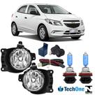 Kit farol milha prisma 2012 13 14 15 17 18 2019 super branca