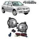 Kit farol milha saveiro g4 2006 - 2014 com chicote rele bt