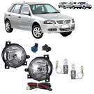Kit farol milha volkswagen fox 2003 - 2009 c/ lampadas