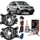Kit farol milha voyage g7 2016 2017 2018 e super led Kit farol milha voyage g7 2016 2017 2018 e super led