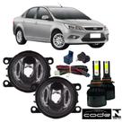 KIT FAROL NEBLINA FORD FOCUS 2009 a 2013 e Super Led