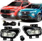 Kit Farol Neblina Milha Auxiliar Com Led Pulse 2021 22 23 24 25