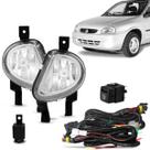 Kit Farol Neblina Milha Chevrolet Corsa Classic 2001 / 2010