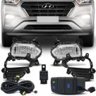 Kit Farol Neblina Milha Creta 2017 2018 2019